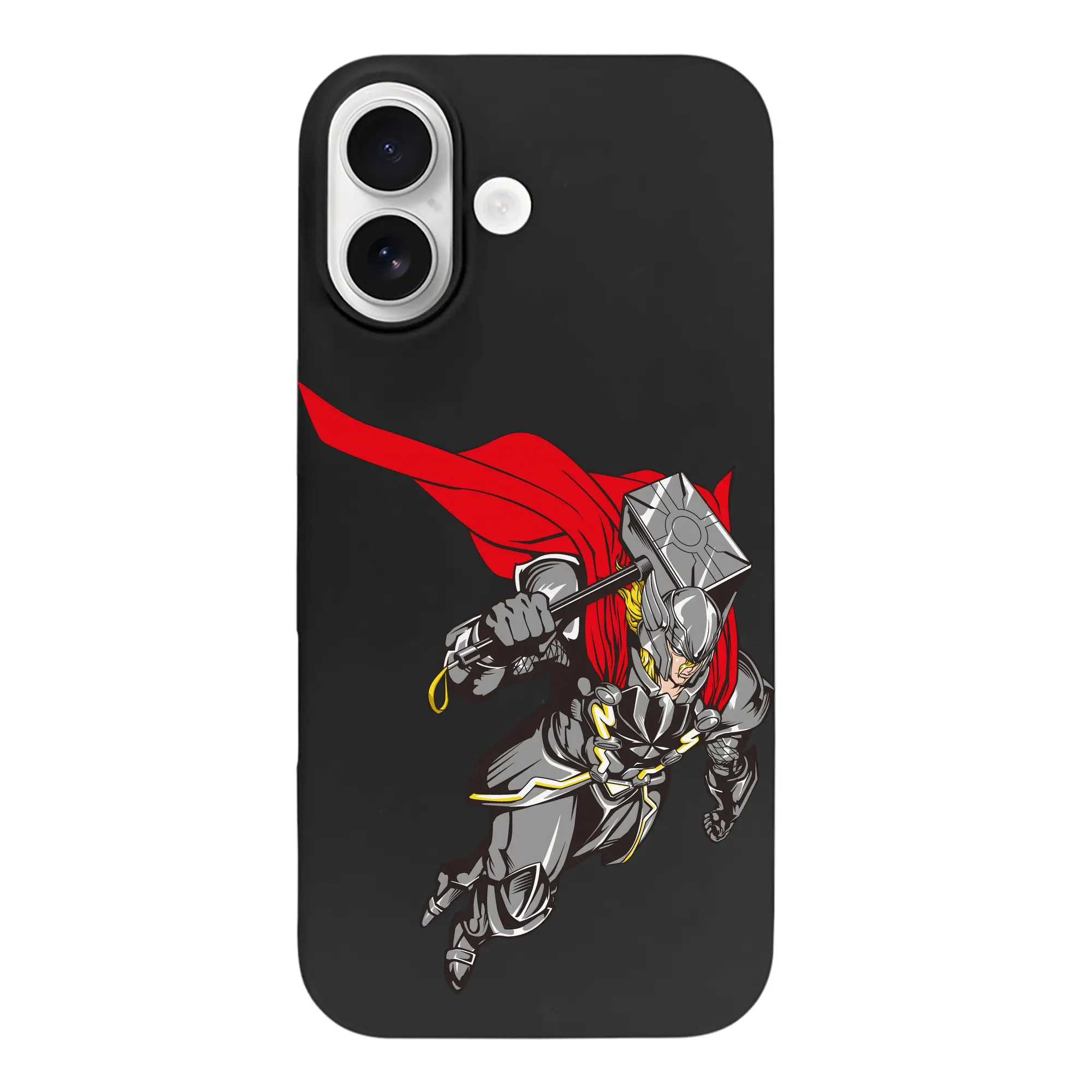アベンジャーズ (Avenjāzu) グッズ マイティ・ソー（Thor） - iPhone 17 シリーズ シリコンケース 薄型 耐衝撃 指紋防止 ソフトタッチカバー 精密フィット 傷防止 保護ケース iPhone 17/17 Air/17 Pro/17 Pro Max 対応